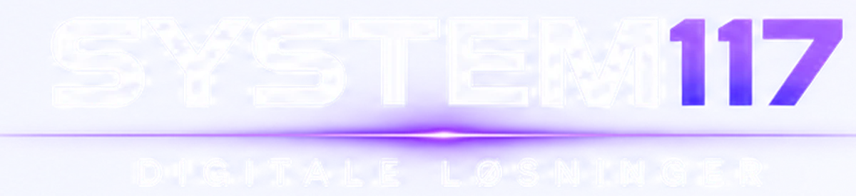 SYSTEM117 – Digitale løsninger